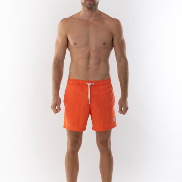NEW! azul Siete Orange Swim Trunk - Large - Picture 1 of 4